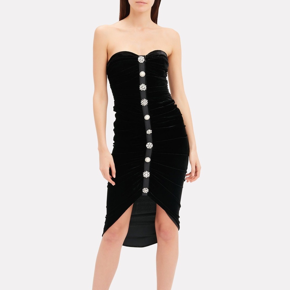 VERONICA BEARD Velvet Palo Dress
